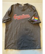 Cleveland Guardians Pride Progress Shirt Size XL Gray Short Sleeve Rare - £17.48 GBP