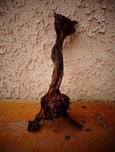 natural Driftwood Art Craft statue aquarium drift wood 9&quot; root thin narrow - £19.70 GBP