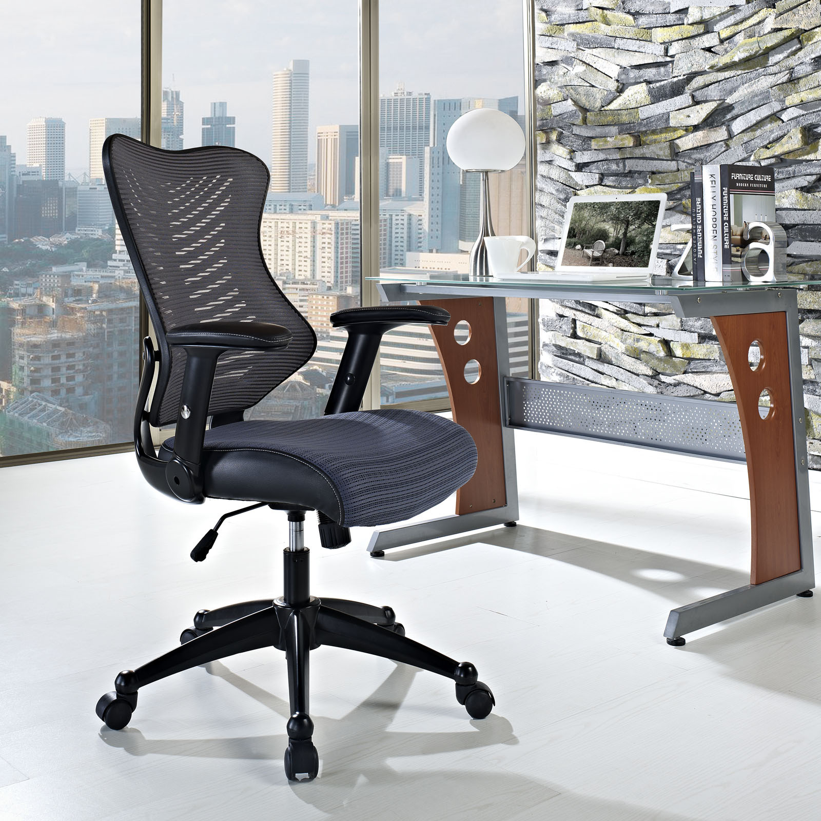 Clutch Office Chair Gray EEI-209-GRY