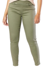 Signature By Levi Totally Shaping Olive Pull On Skinny Jeans Levi&#39;s Size... - $16.99