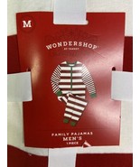 Wondershop Mens Medium Striped 1 Piece Family Sleep Sleepwear Christmas ... - £19.55 GBP
