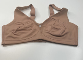 Breezies NWT micro unlined wirefree support brown 34C bra sf6 - £10.99 GBP