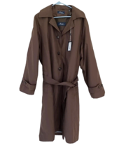 Polo Ralph Lauren Trench Coat Size 44R Brown Removable Wool Liner Unisex New - £252.30 GBP