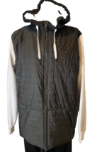 Empyre Black and White Hooded Jacket, Men&#39;s Size XL - $18.99
