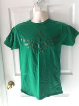 Nintendo Legend of Zelda Triforce Symbol T-Shirt 100% Cotton Green Small S - $29.99