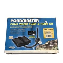 Pondmaster 02215 Model 1500 Pond Filter &amp; Pump Kit w/Fountain - water fe... - £112.24 GBP