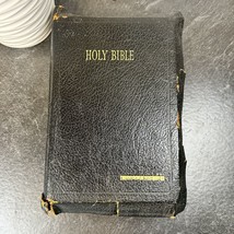 Vintage 1947 KJV Large Print Red Letter Indexed Leather Holy Bible - $39.95