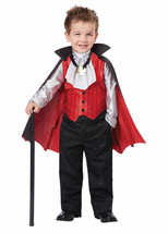 Dapper Vampire Count Dracula Child Halloween Costume Toddler Size Large 4-6 - £14.93 GBP