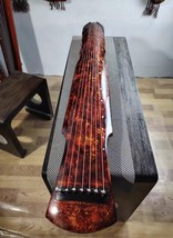 Guqin red-gold Fuxi style Professional performance Chinese string instru... - $955.00