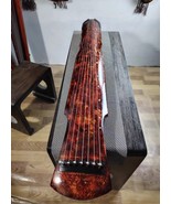 Guqin red-gold Fuxi style Professional performance Chinese string instru... - $17,587.84 MXN