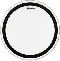 Evans 18&quot; EMAD Bass Drum Batter Head, Clear - £40.66 GBP