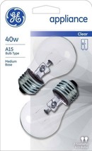 GE Lighting 21188 Appliance Light Bulb-40W 2PK APPLIANCE BULB - £9.61 GBP