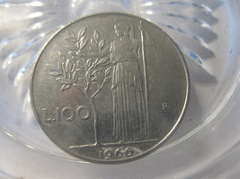 (FC-1166) 1966 Italy: 100 Lire - £1.56 GBP