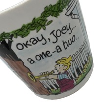 Vintage Mug Dennis the Menace Okay Joey Trumpet Princess House Mr Wilson Ketcham - £10.22 GBP