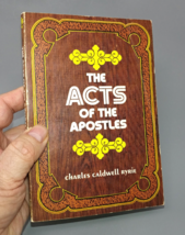 The Acts Of The Apostles Charles Caldwell Ryrie 1961 Everyday Bible Commentary - £8.98 GBP