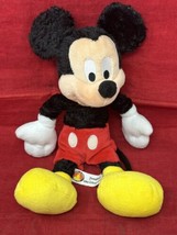 Disney Parks Mickey Mouse Plush Disneyland Disney World Stuffed Animal T... - $14.84