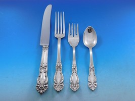 Amaryllis by Reed &amp; Barton Sterling Silver Flatware Set 8 Service 35 pcs Dinner - £2,722.76 GBP
