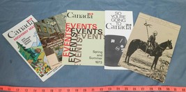 Vintage Lot of Canada Map &amp; Travel Brochure dq - £16.32 GBP