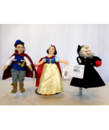 Disney Mini Bean Bag Snow White &amp; Seven Dwarfs Prince Charming, &amp; Witch ... - $19.80