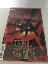 2020 Marvel Comics King in Black Darkness Reigns Variant #1 Signed Ryan Stegman - £29.92 GBP