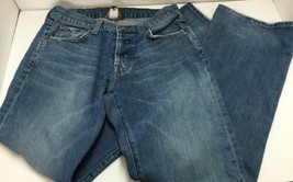 Lucky Brand Solstice Slim Bootleg Button Fly Jeans Women&#39;s 30 Reg Inseam - $14.77