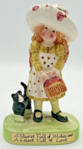 American Greetings A Basket Full Of Wishes Heart Full of Love Figurine SKU U217 - $14.99