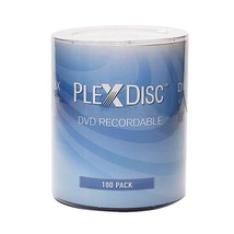 Dvd-R 4.7Gb 16X Branded Logo Recordable Media Disc - 100 Disc (No Contai... - $37.04