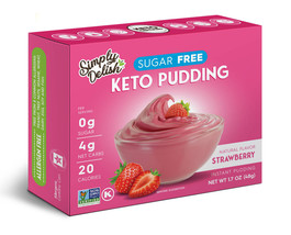 SMPLY DEL STRAW PUDD MIX (6x1.70) - $59.49