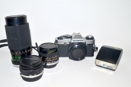 Olympus OMG Camera with F. Zuiko 50mm Lens Lot - £98.95 GBP