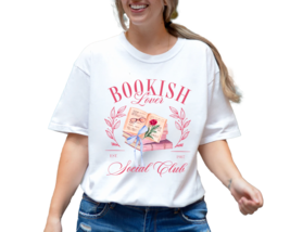 Book Lover Social Club Sweatshirt, Book Lover Gift, Book Social Club Tee... - $17.99