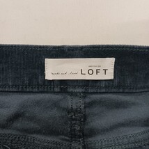 Ann Taylor Loft Women's Greenish Blue Modern Skinny Corduroy Pants Sz 10 (32×27) image 3