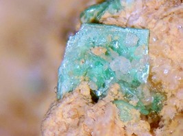 ZEUNERITE - Grandview Mine, Grand Canyon, Coconino County, ARIZONA - $250.00