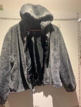 Primark Womens Grey Warm Fleece Jacket Size Xl UK(18-20) - £21.89 GBP