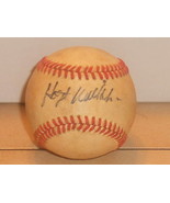 hoyt wilhelm Signed Autographed  Rawlings Baseball ROMLB HOF WS CHamp - $103.05 CAD