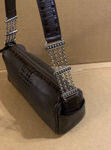 Brighton Leather Purse Willow Ziptop Handbag Purse Chocolate Brown Color (N8) - £116.37 GBP