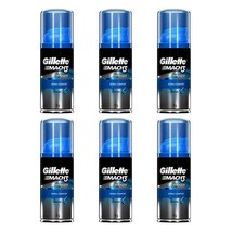 Gillette Mach3 Shaving Gel Cream Extra Comfort Travel Size 72mL 2.5oz, 6 Count - £22.02 GBP