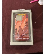 Hey Day Red Burgundy Pink Abstract iPhone 13 Pro Hard Case Cell Phone NIB - $7.87