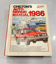 CHILTONS AUTO REPAI MANUAL FOR 1979 THRU 1986 DOMESTIC AND CANADIAN CARS - £4.83 GBP