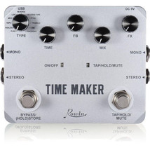 ROWIN LTD-02 Time Maker Delay Guitar Effect Pedal 11 Types of Delay effects - $85.00