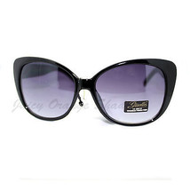 Women&#39;s Butterfly Cat Eye Sunglasses Oversized Designer Fashion - £13.47 GBP
