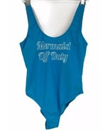 No Boundaries No Bo Junior&#39;s Blue &#39;Mermaid Off Duty&#39; Swimsuit Size L (11... - £15.01 GBP