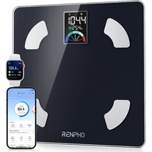 Renpho Body Weight And Fat Scale, Digital Bathroom Weighing Scale With, ... - $41.95