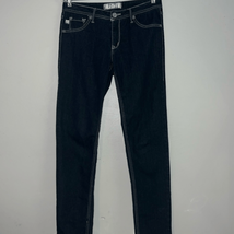 17/21 dark wash straight leg denim jeans, size 8 - $13.72
