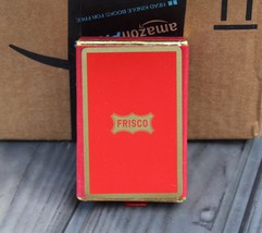 NOS Congress Sealed Deck Frisco Railroad Advertising Playing Cards - £9.40 GBP