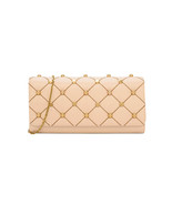 Charles &amp; Keith Embellished Quilted Wallet Chain Clutch Small Shoulder B... - $572.04 MXN