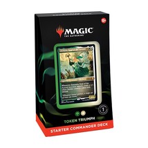 Magic: The Gathering Starter Commander Deck  Token Triumph (Green-White) - £32.98 GBP