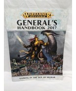 Warhammer Age Of Sigmar Generals Handbook 2017 - €9,28 EUR