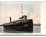 Steamer Fanny C Hart Green Bay Wisconsin WI UNP UDB Postcard V6 - $24.70