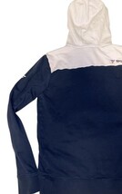 Tecnifibre Half Zip Knit Hooded Top Navy White Men’s M Tennis Pullover image 6