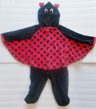 Holiday Editions Ladybug Costume with Hoodie Infant Girls Size 6-9Months NWT - £9.45 GBP
